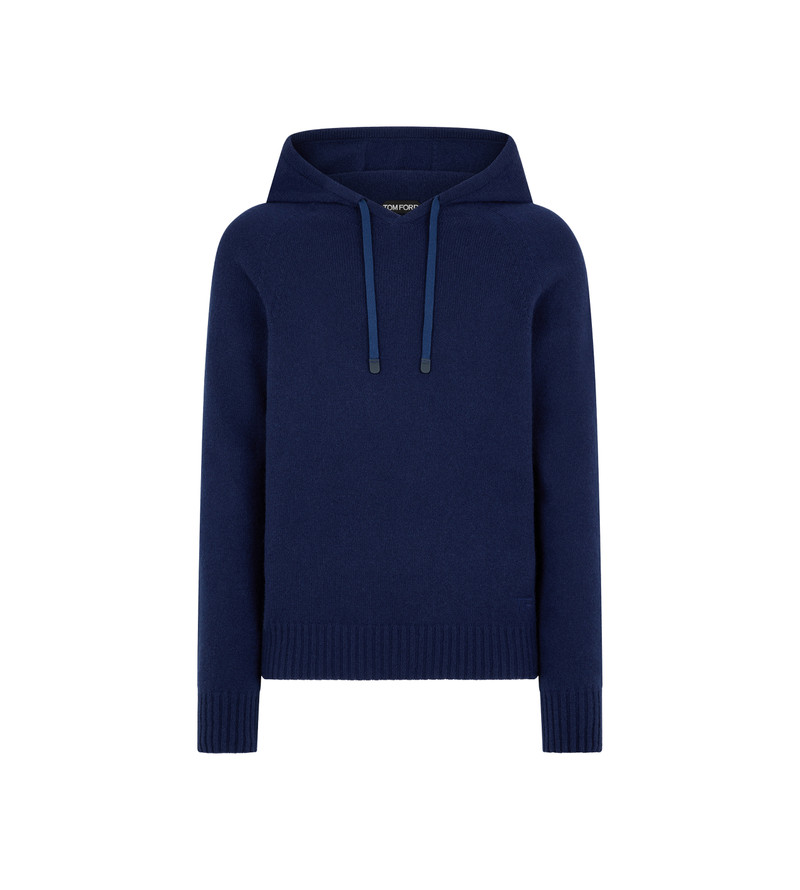 SEAMLESS CASHMERE HOODIE 1