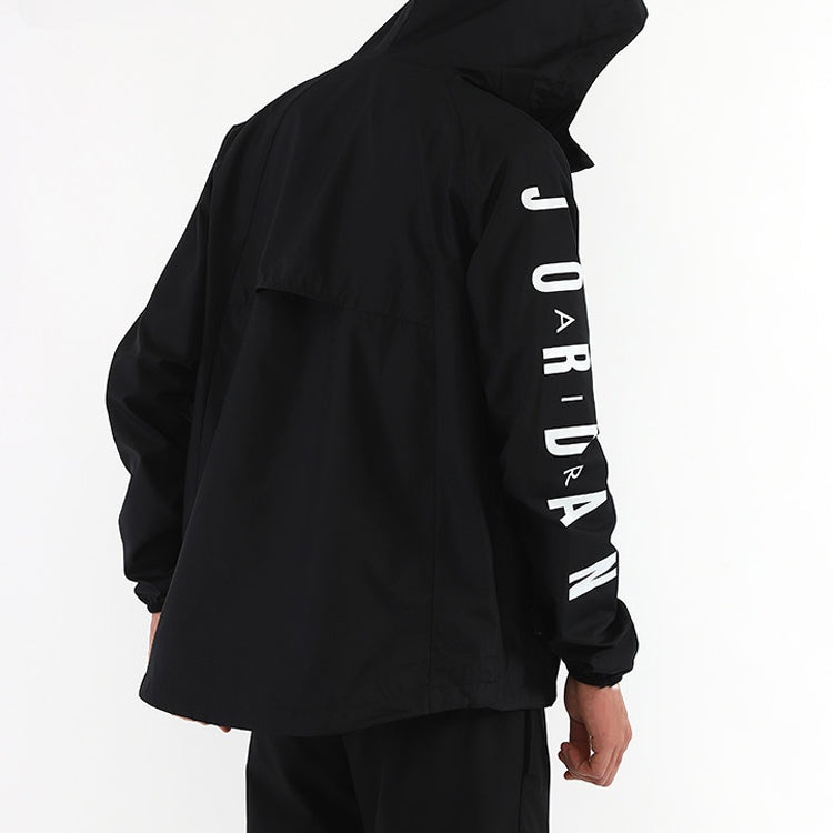 Air Jordan  Jacket JSW WINGS GFX Windbreaker 'Black' 939969-010 - 5