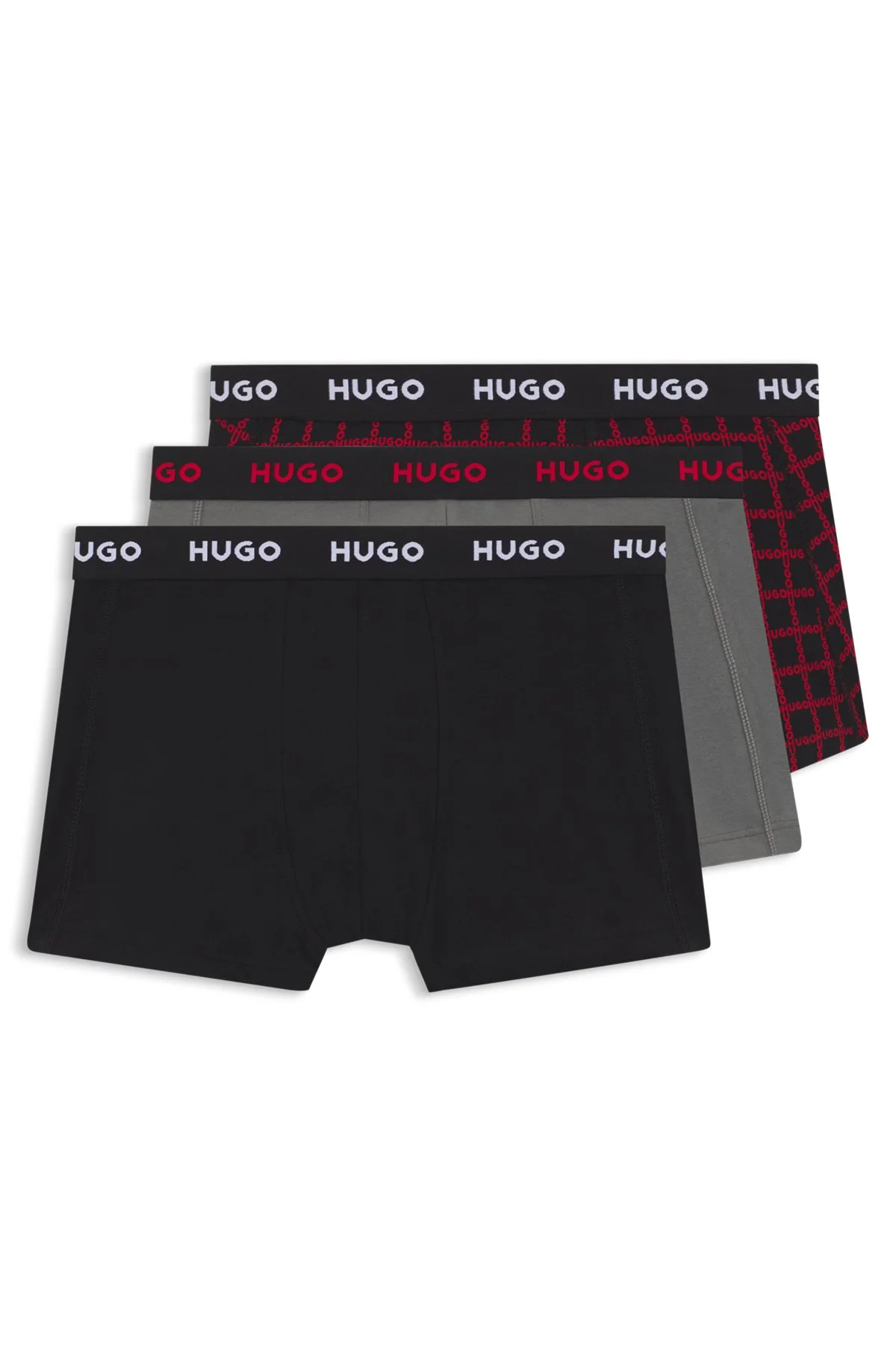 THREE-PACK OF STRETCH-COTTON TRUNKS - 1