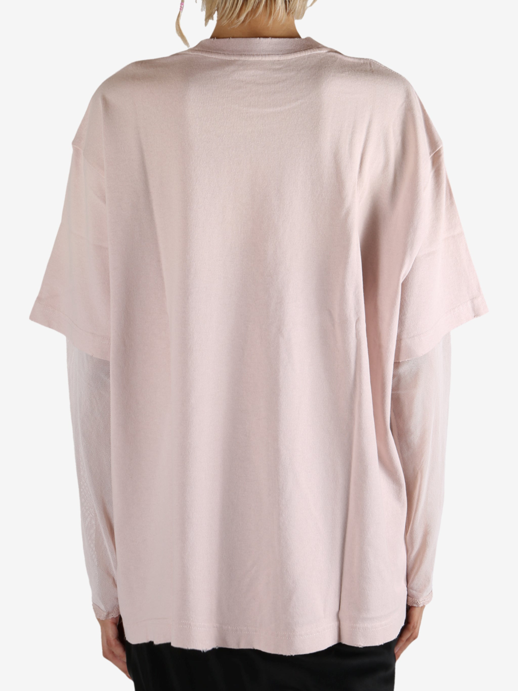 ACNE STUDIOS - Women Layered Print T-Shirt - 3