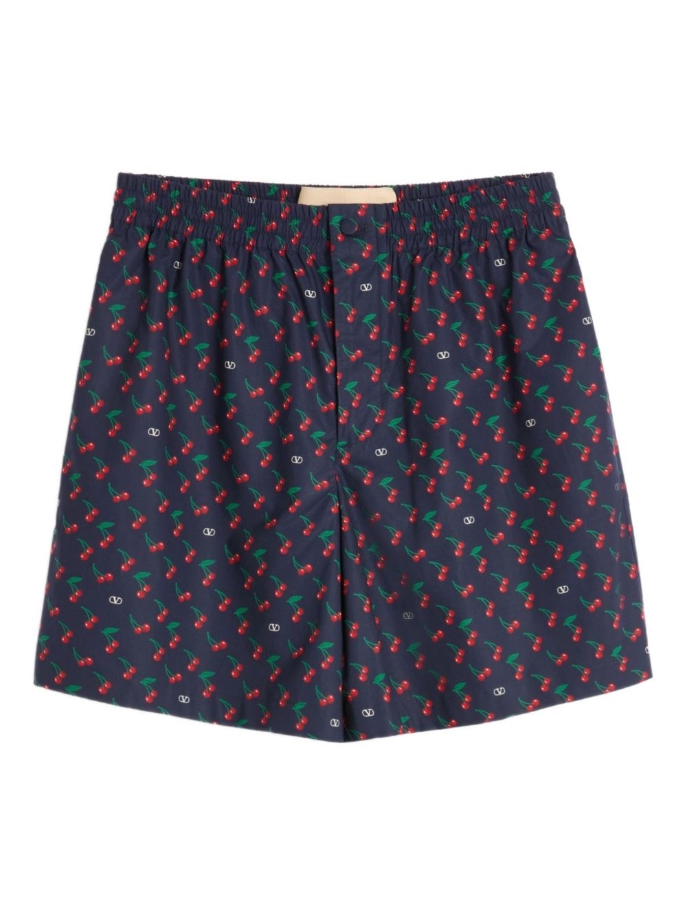 cherry print shorts - 1