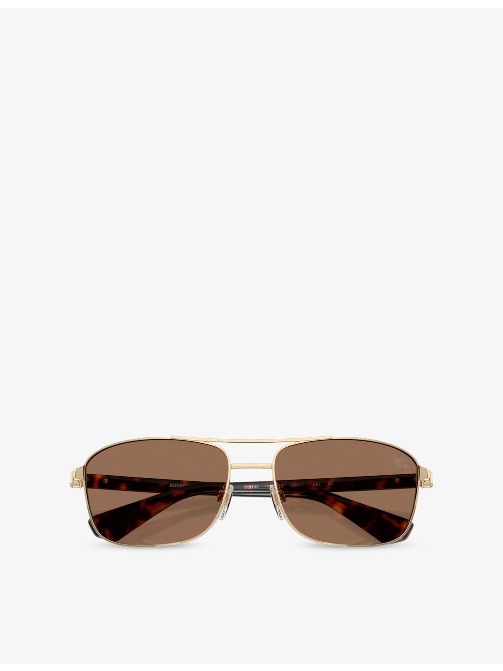 BE3163 Pilot-Frame Metal Sunglasses - 5