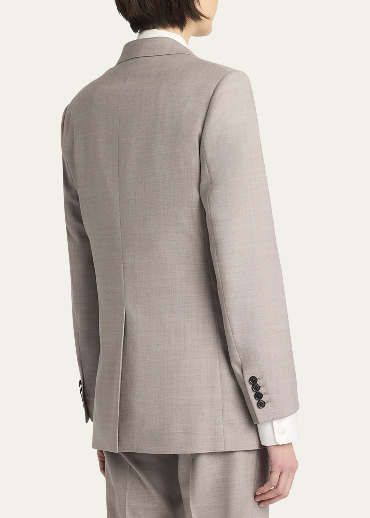 Selene Single-Breasted Blazer Jacket - 3