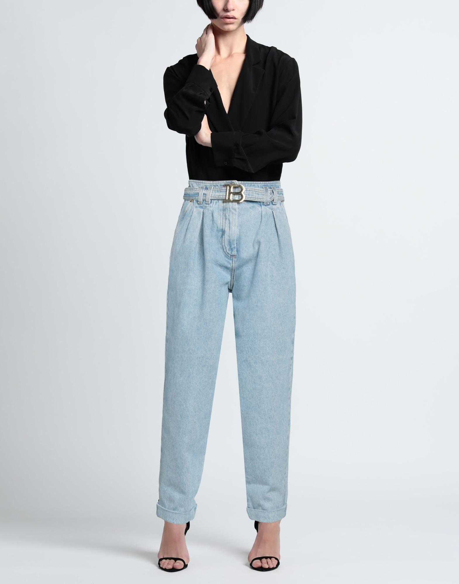 Blue Women's Denim Pants - 2