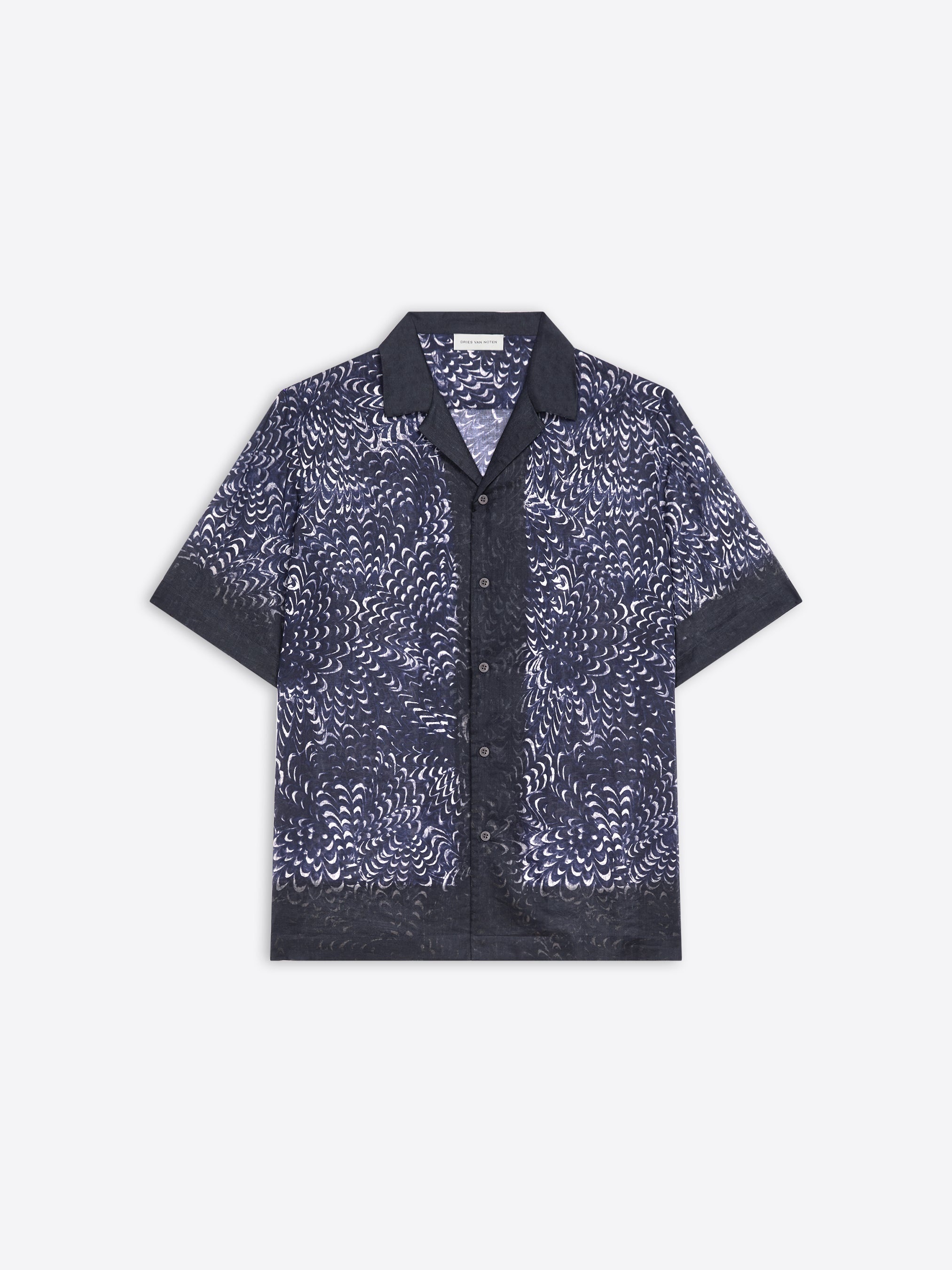【DRIES VAN NOTEN】SS25 ルーズ コットン Tシャツ 送料関税込 送料＆関税込◇Dries Van Noten◇ 花柄コットンシャツ