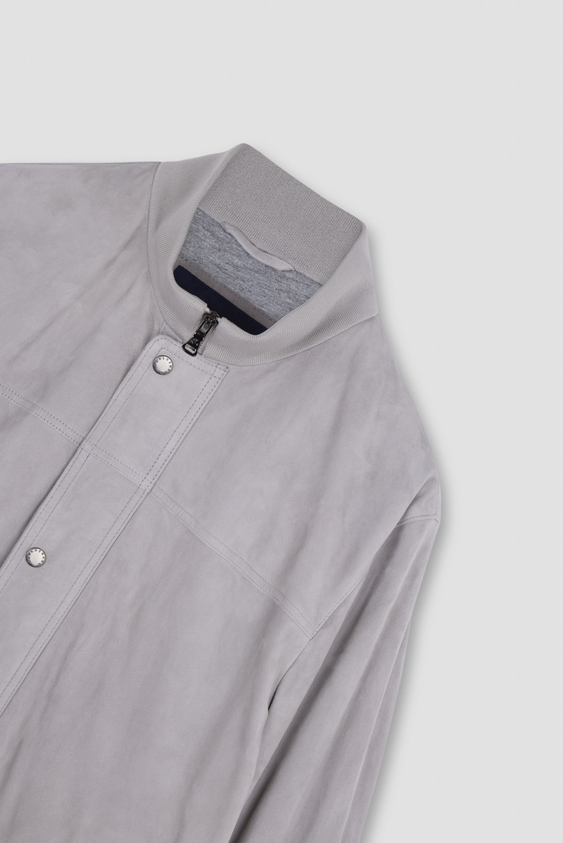 AQUALEATHER SUEDE BOMBER 7
