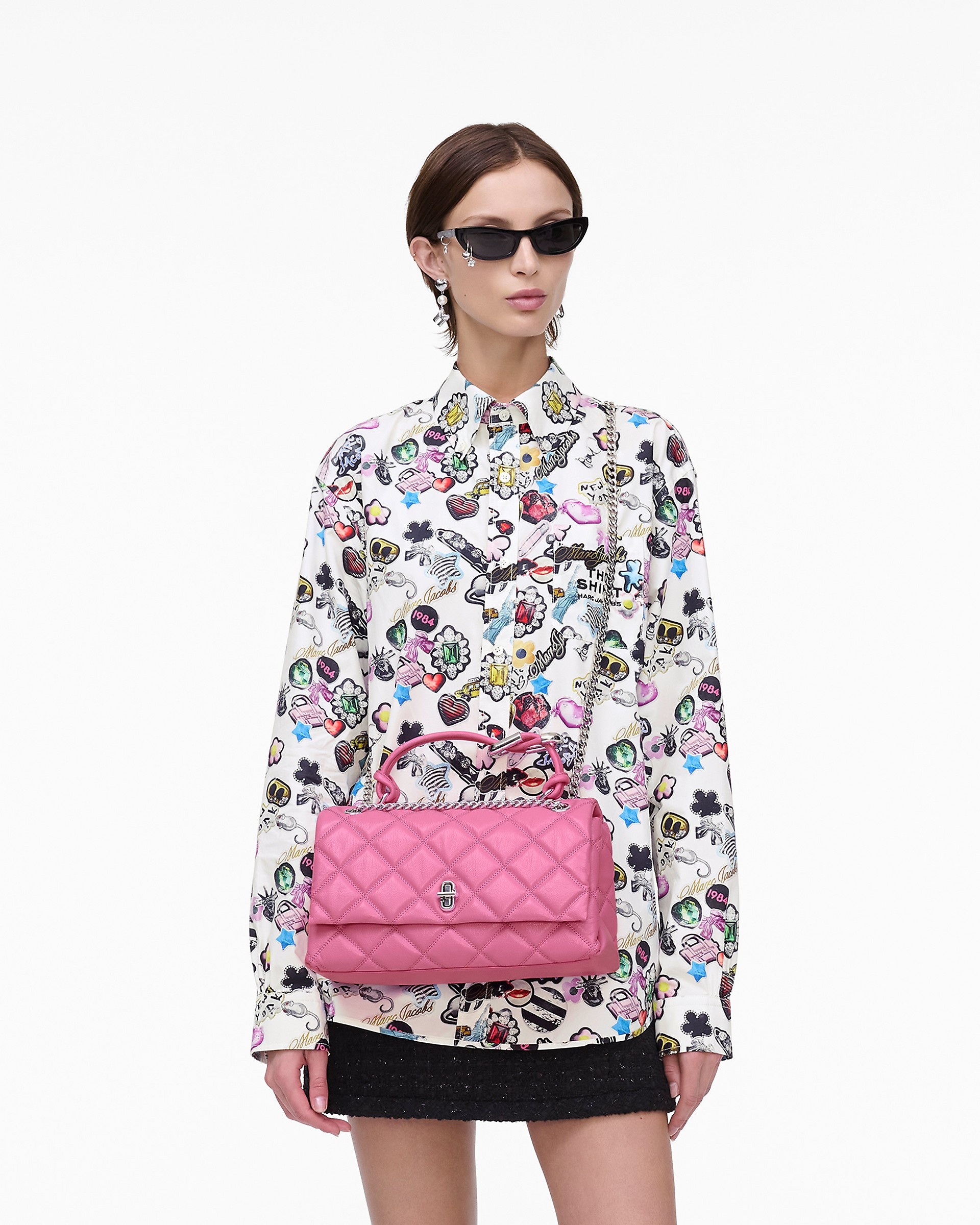 THE QUILTED DUAL CONVERTIBLE SHOULDER BAG - 8