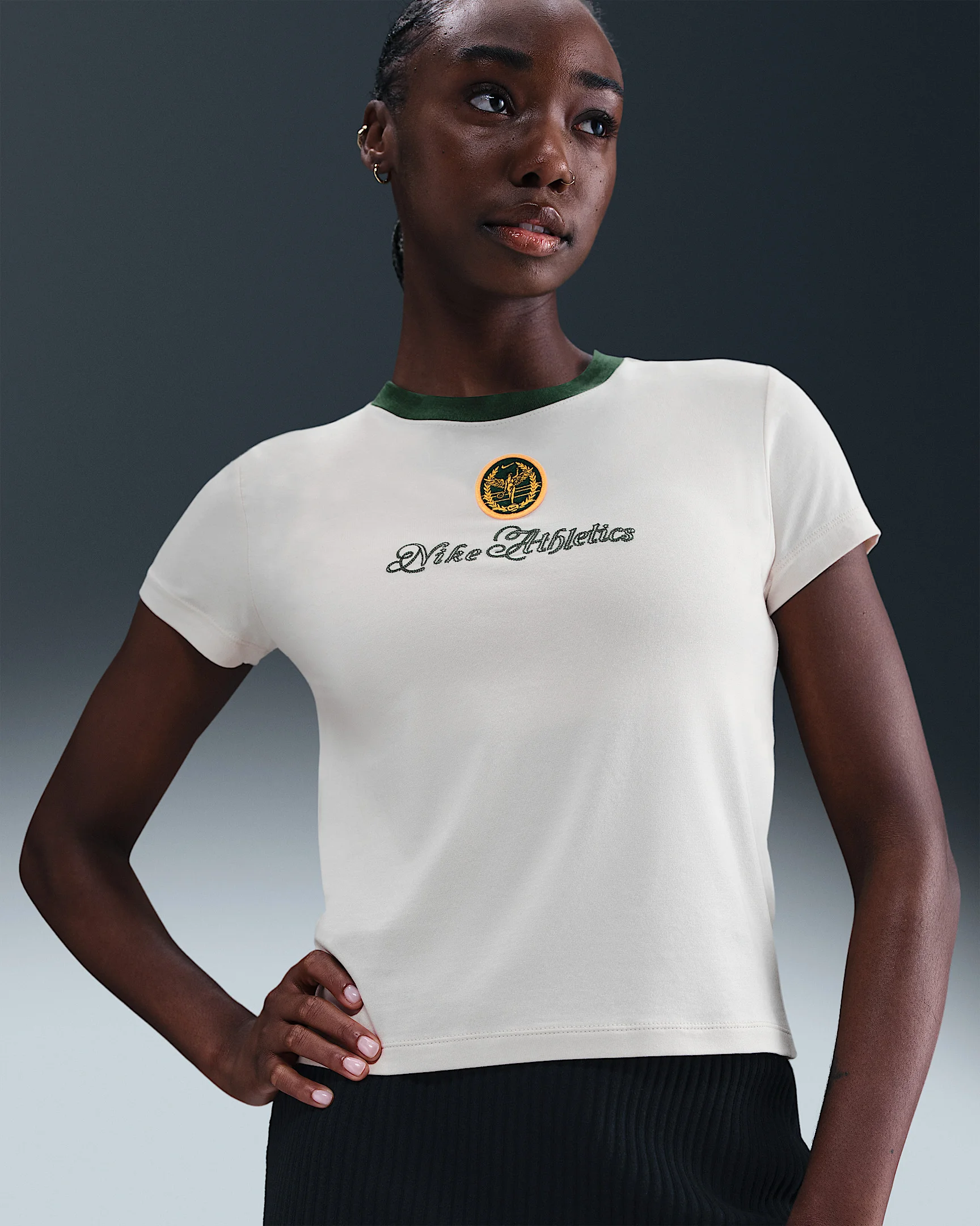 Nike Sportswear Chill Knit Women's Slim Cropped T-Shirt - 1