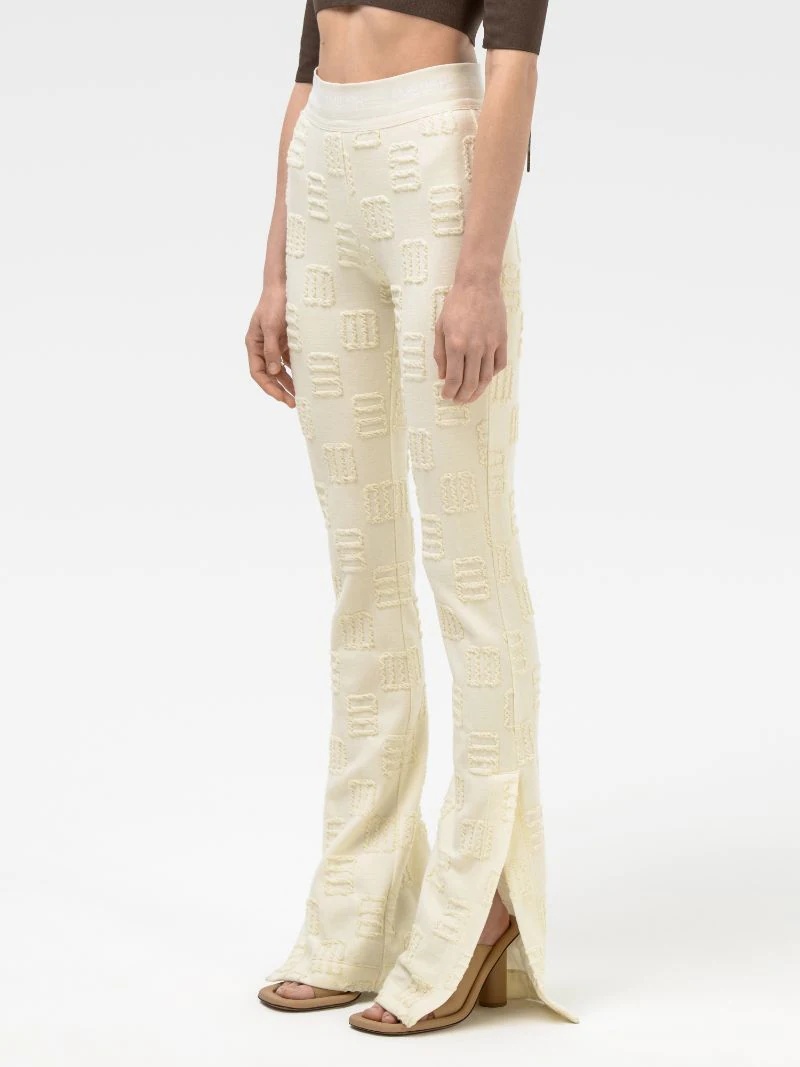 MONOGRAM FLARE LEGGINGS - 4