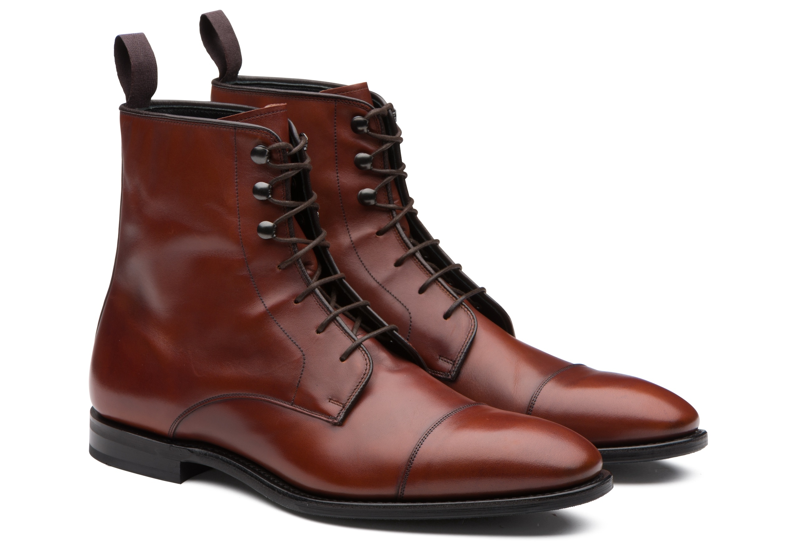 Easenhall
Calf Leather Lace-Up Derby Boot Brandy - 2