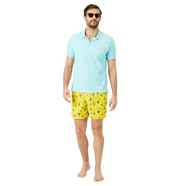 Men Swim Trunks Embroidered Bateaux sur l'eau - Limited Edition - 6