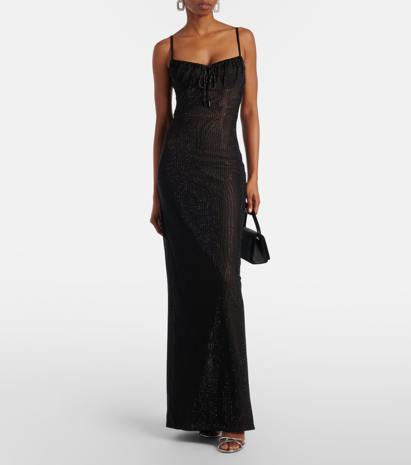 AREA Crystal-embellished gown outlook