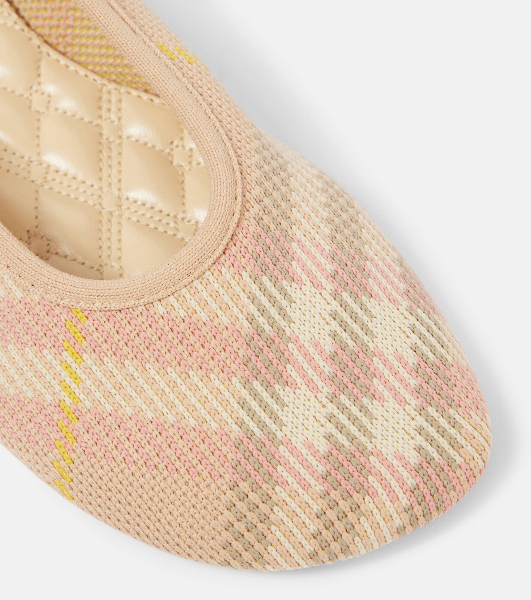 Checked ballet flats - 5