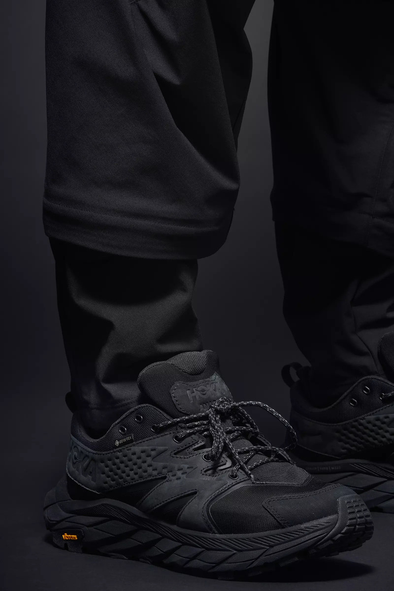 P30A-E 캡슐에 넣는 나일론 매우 넓은 웹 벨트 화물 Trouser 검정 22
