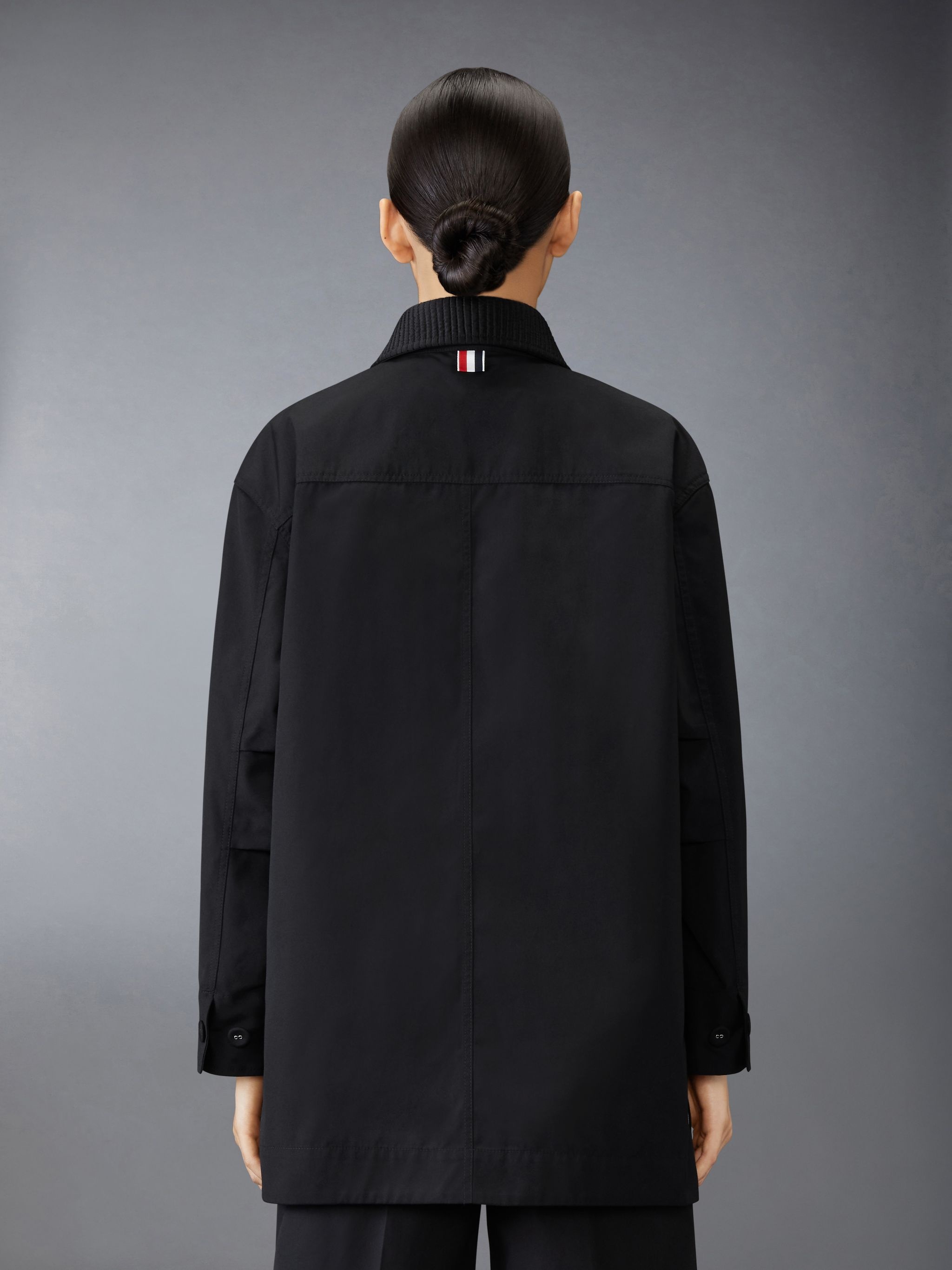 Typewriter Cloth Gardening Coat - 2