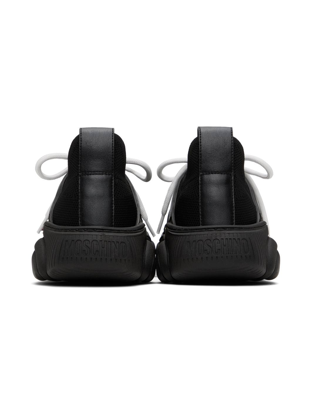 Black Teddy Sneakers - 2