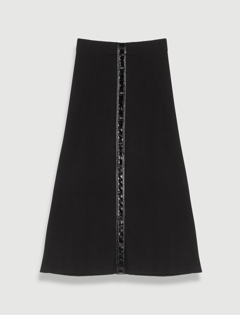 Knit maxi skirt 1