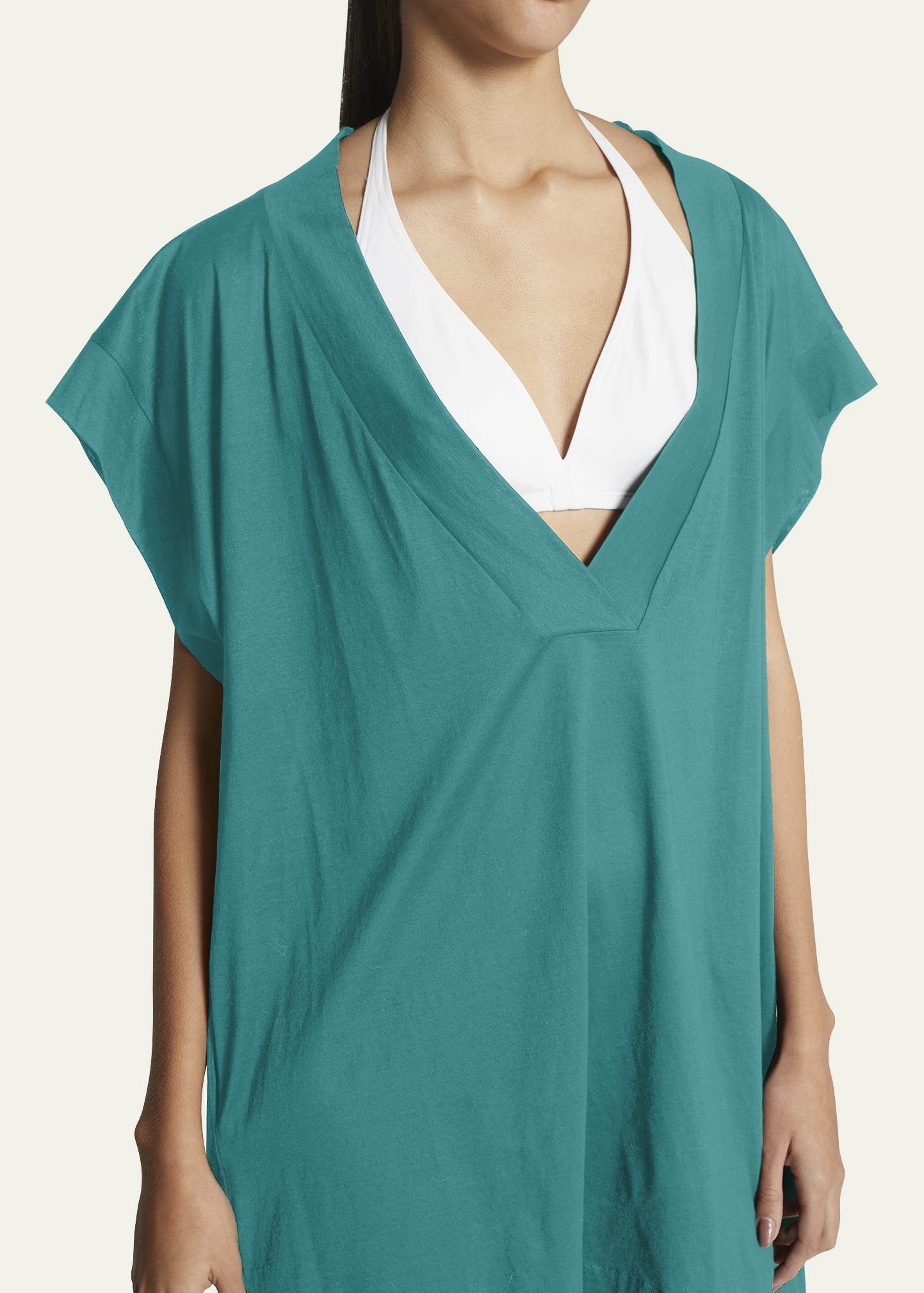 Renee V-Neck T-Shirt Coverup - 5