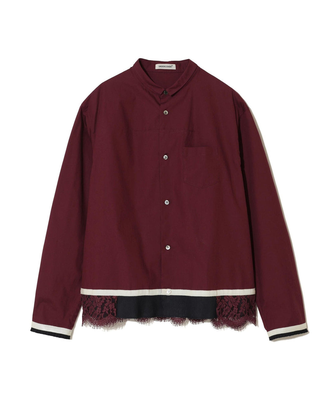 Mini Shirt Collared Blouse - 1
