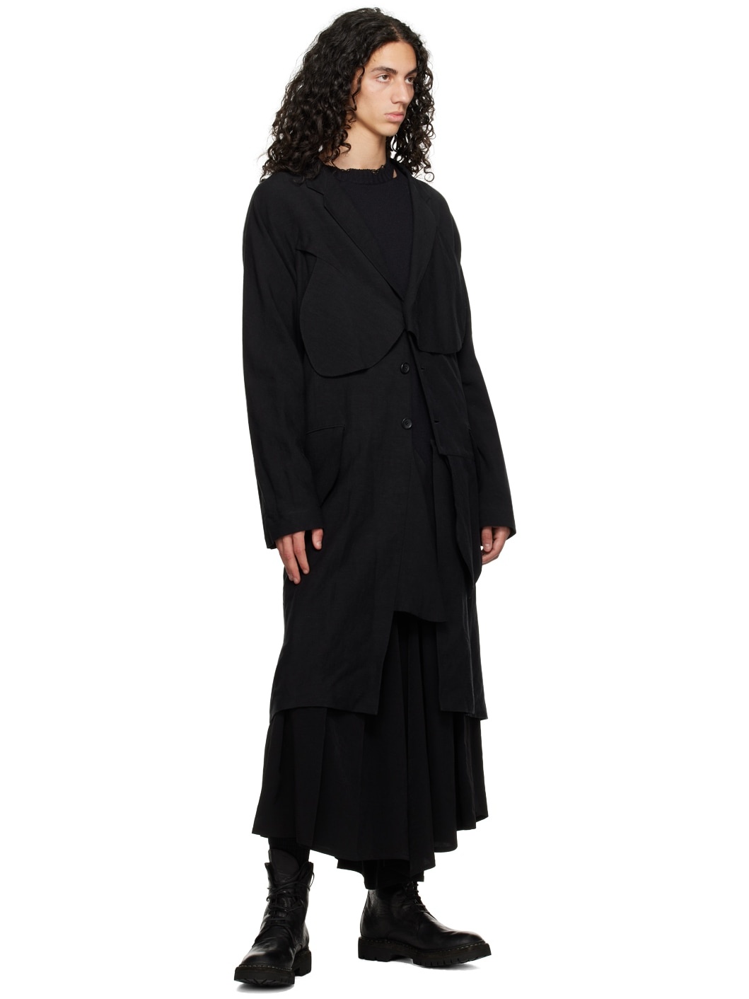 Black Ta Tuxedo R-Standard Hakama II Trousers - 4