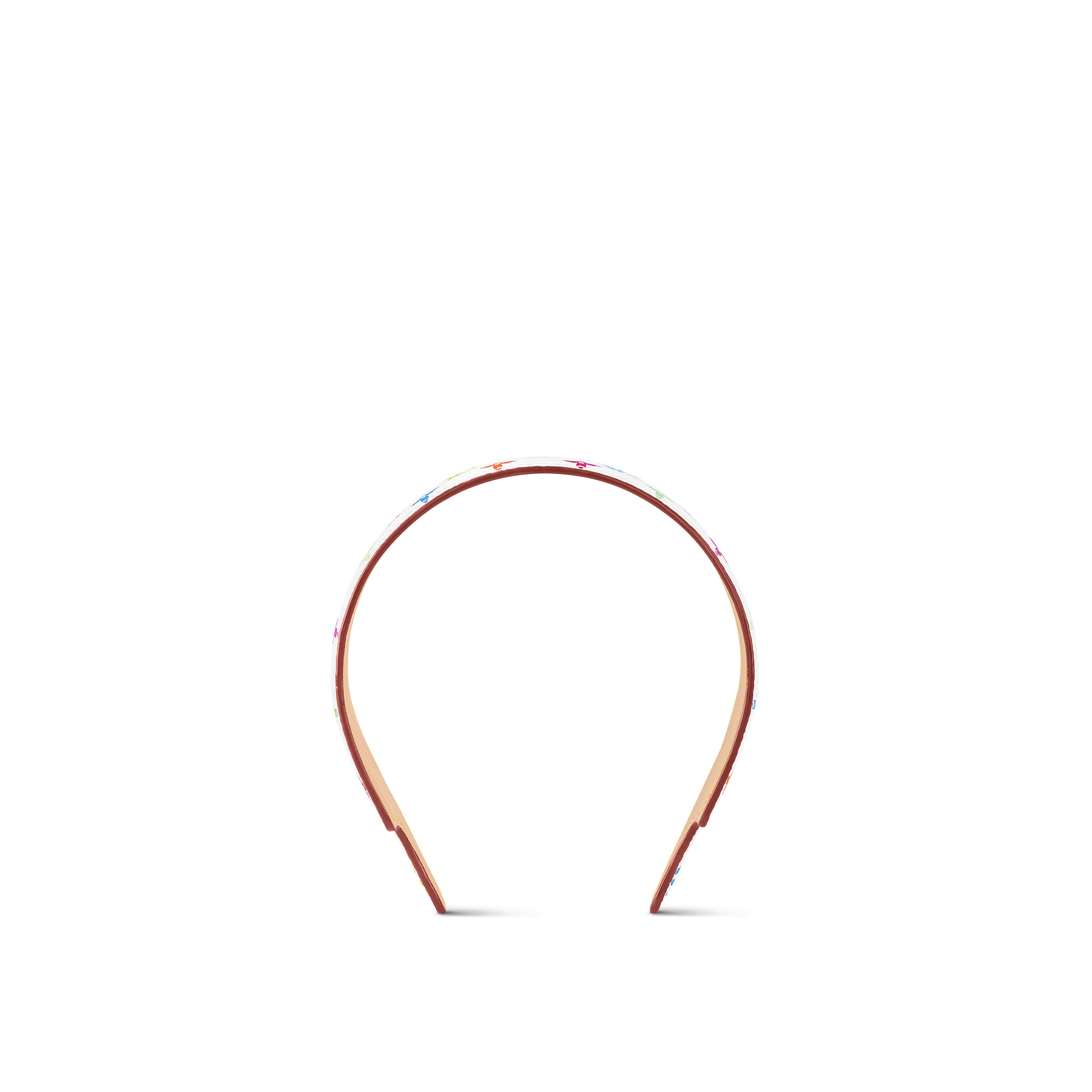 LV x TM Monogram Multicolor LV Outline Headband - 2