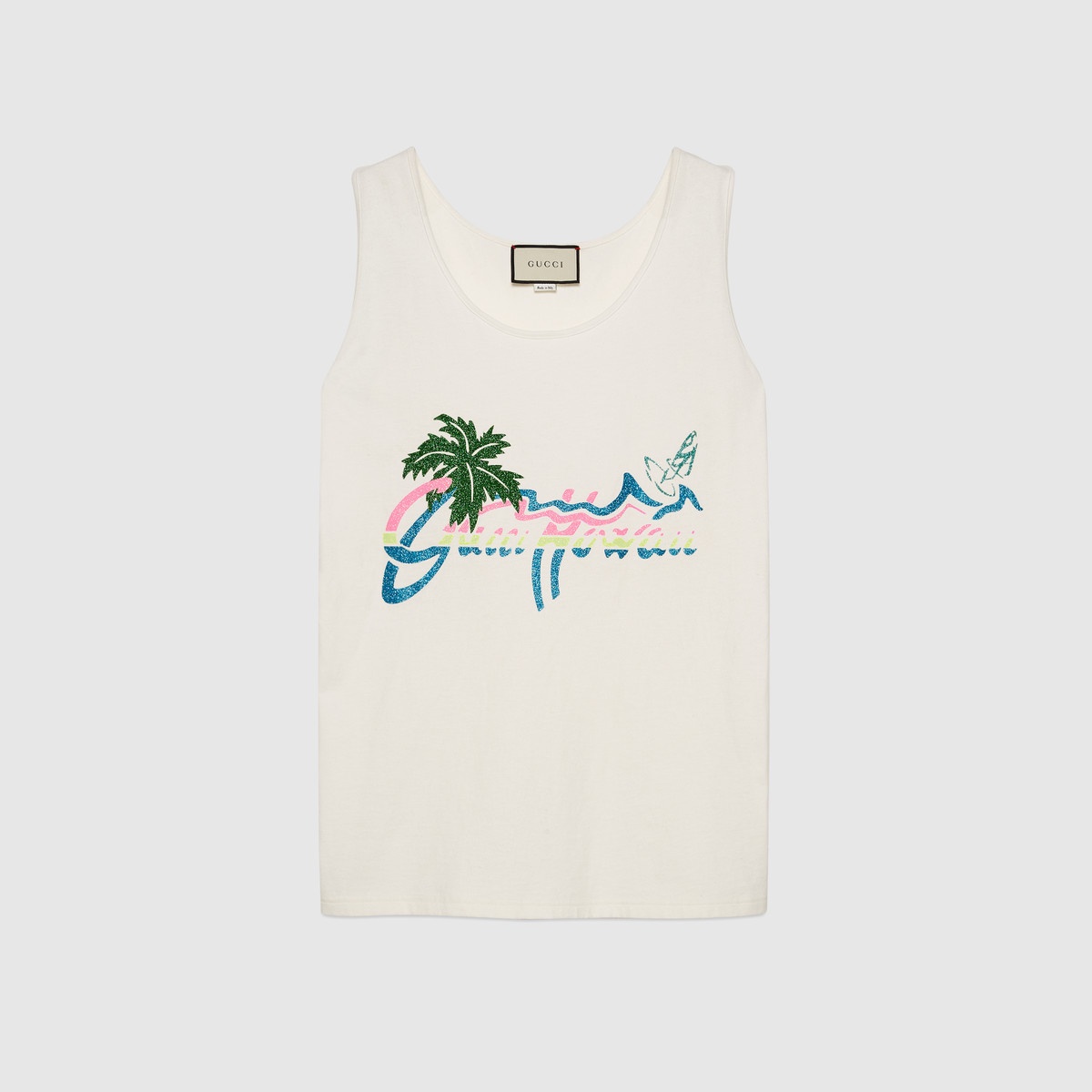 "Gucci Hawaii" print tank top - 1