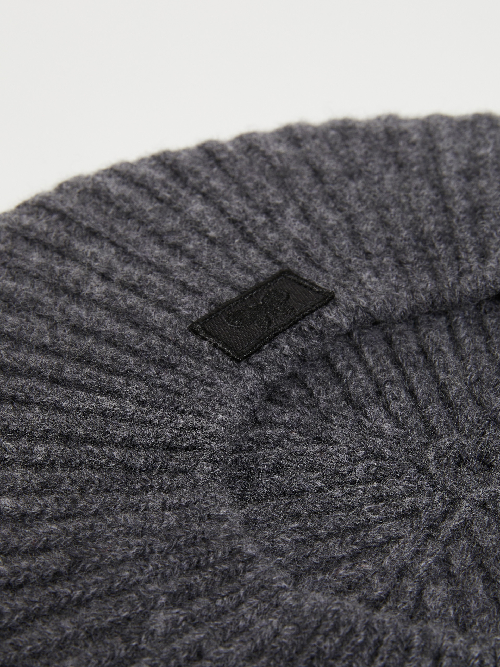 CARPI Rib-knit wool beret - 2