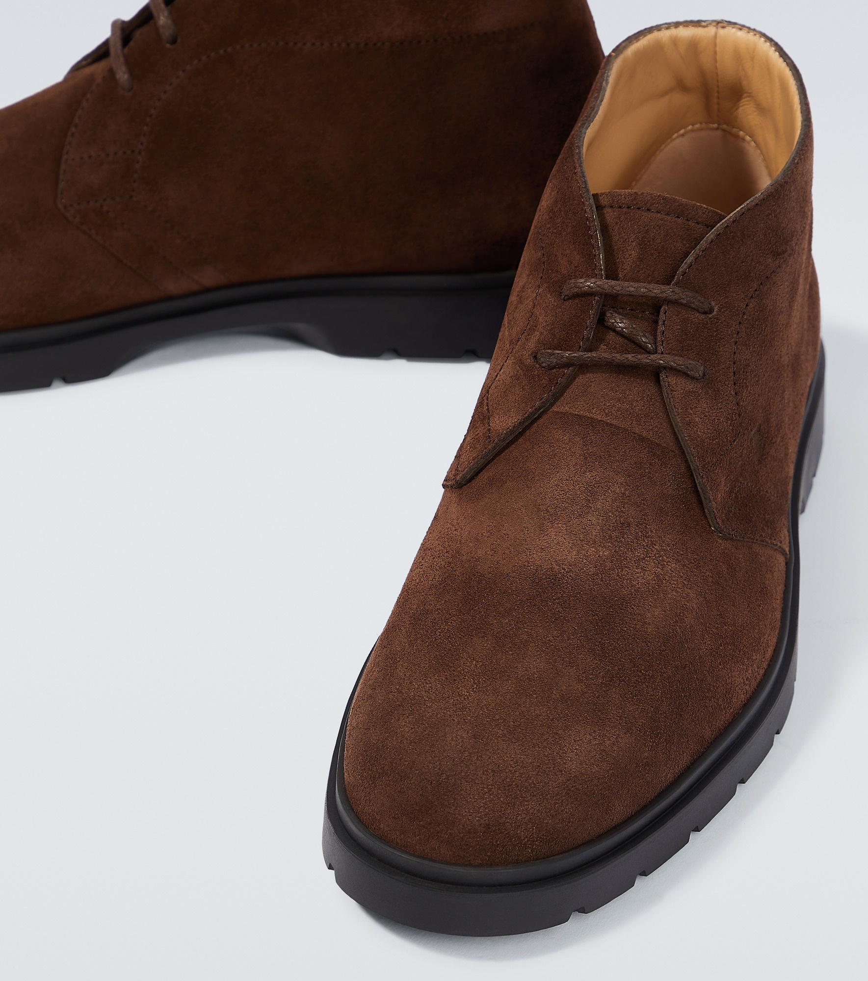 Suede desert boots - 3