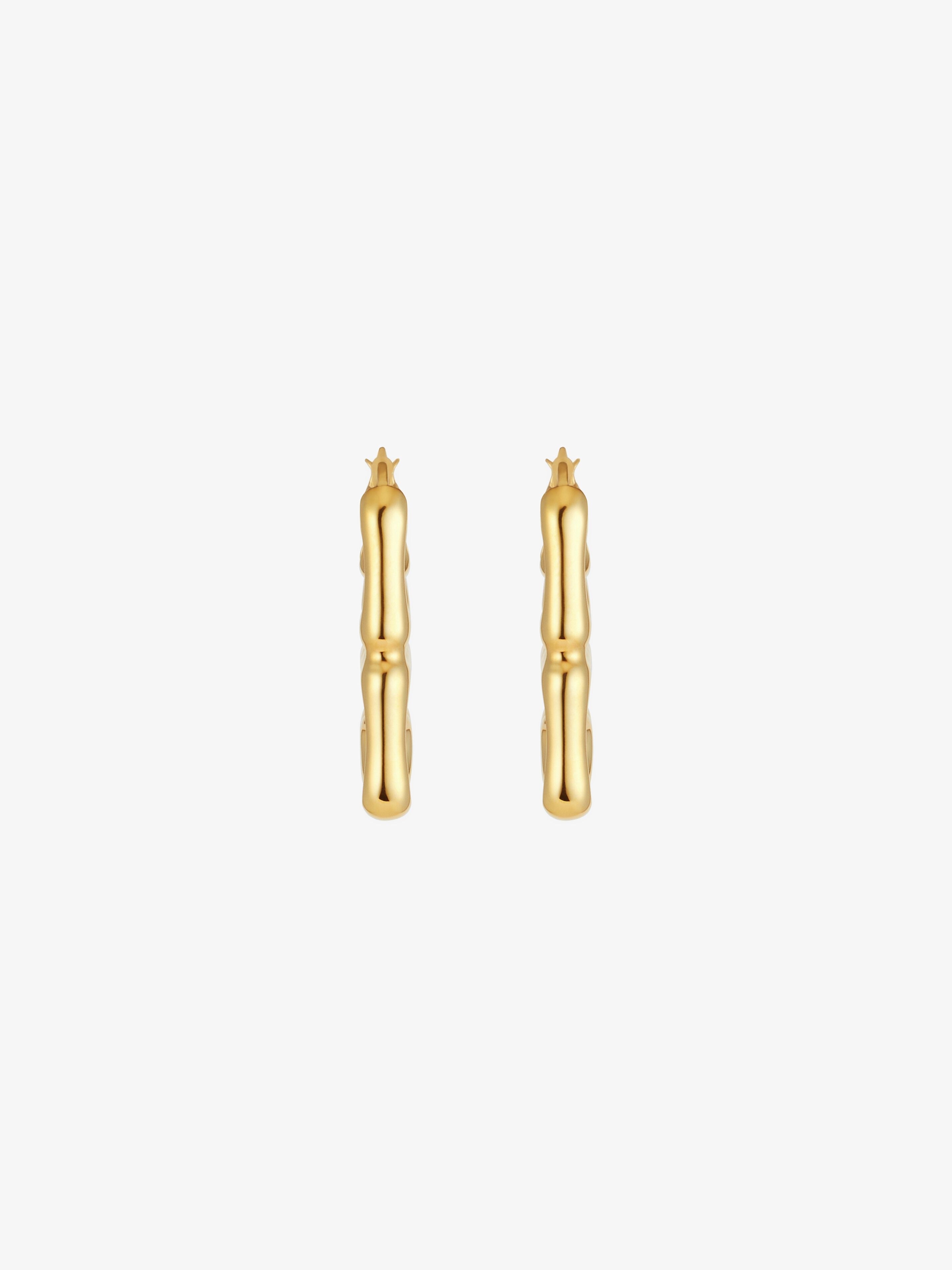 4G LIQUID EARRINGS IN METAL - 5