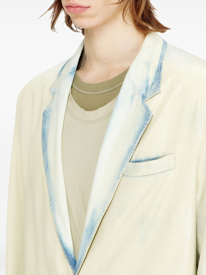 X-Ray bleach denim blazer 5
