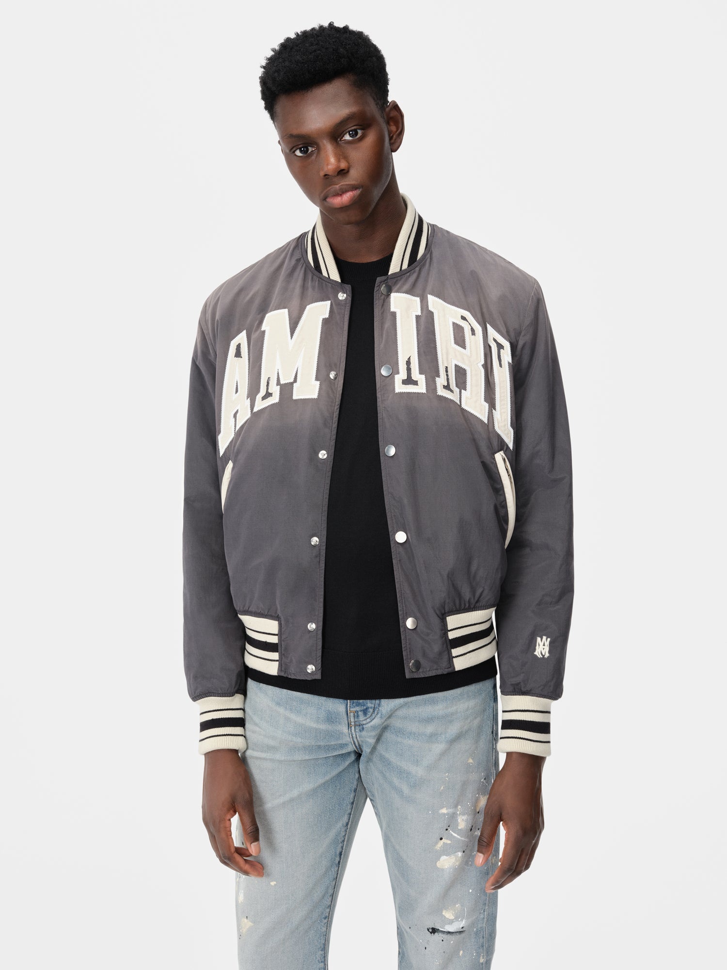 AMIRI SUN FADED BOMBER - 3