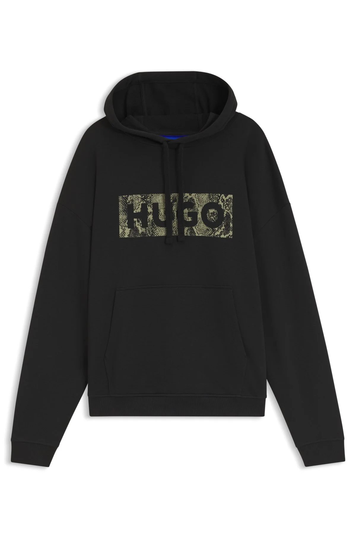 COTTON-TERRY HOODIE WITH LOGO GRAPHIC - 1