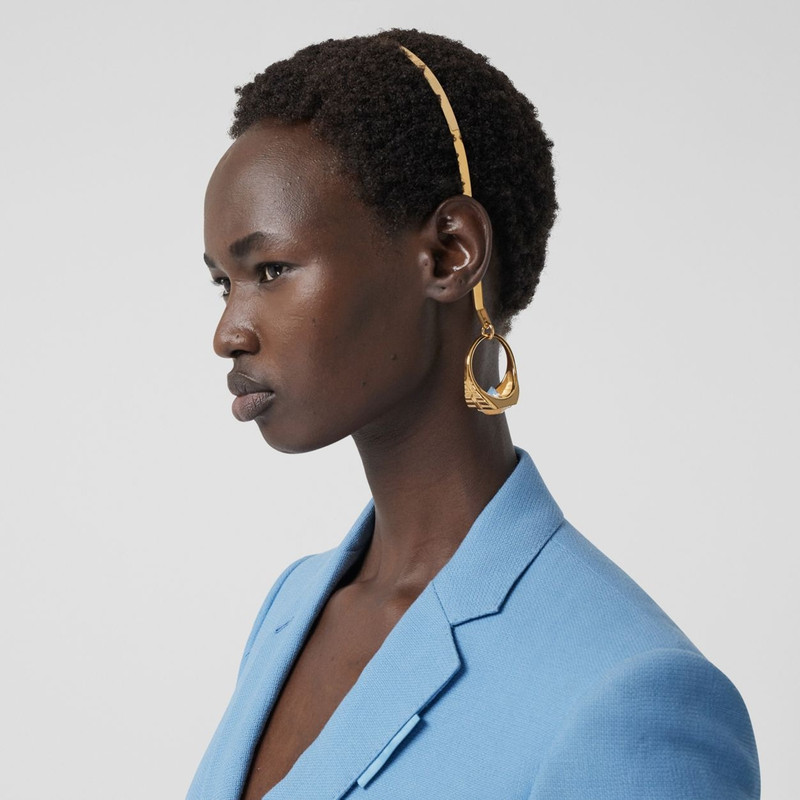 Ring Detail Gold-plated Hairband 3