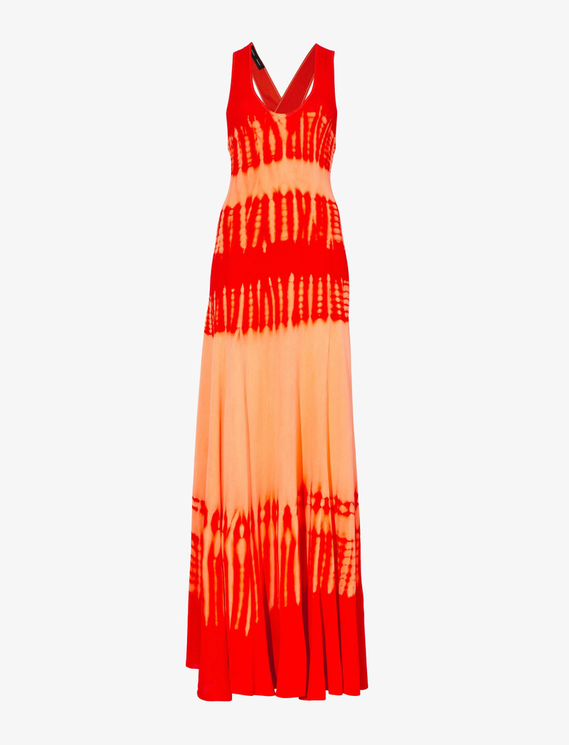 Viscose Knit Tie Dye Dress - 1