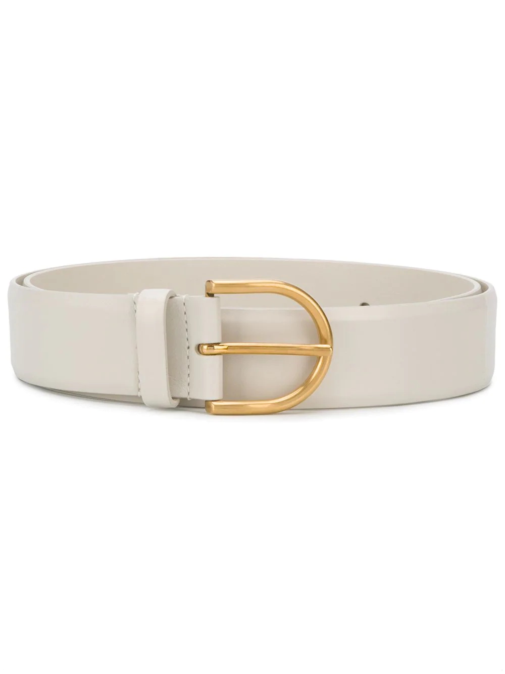 horseshoe buckle belt - 1