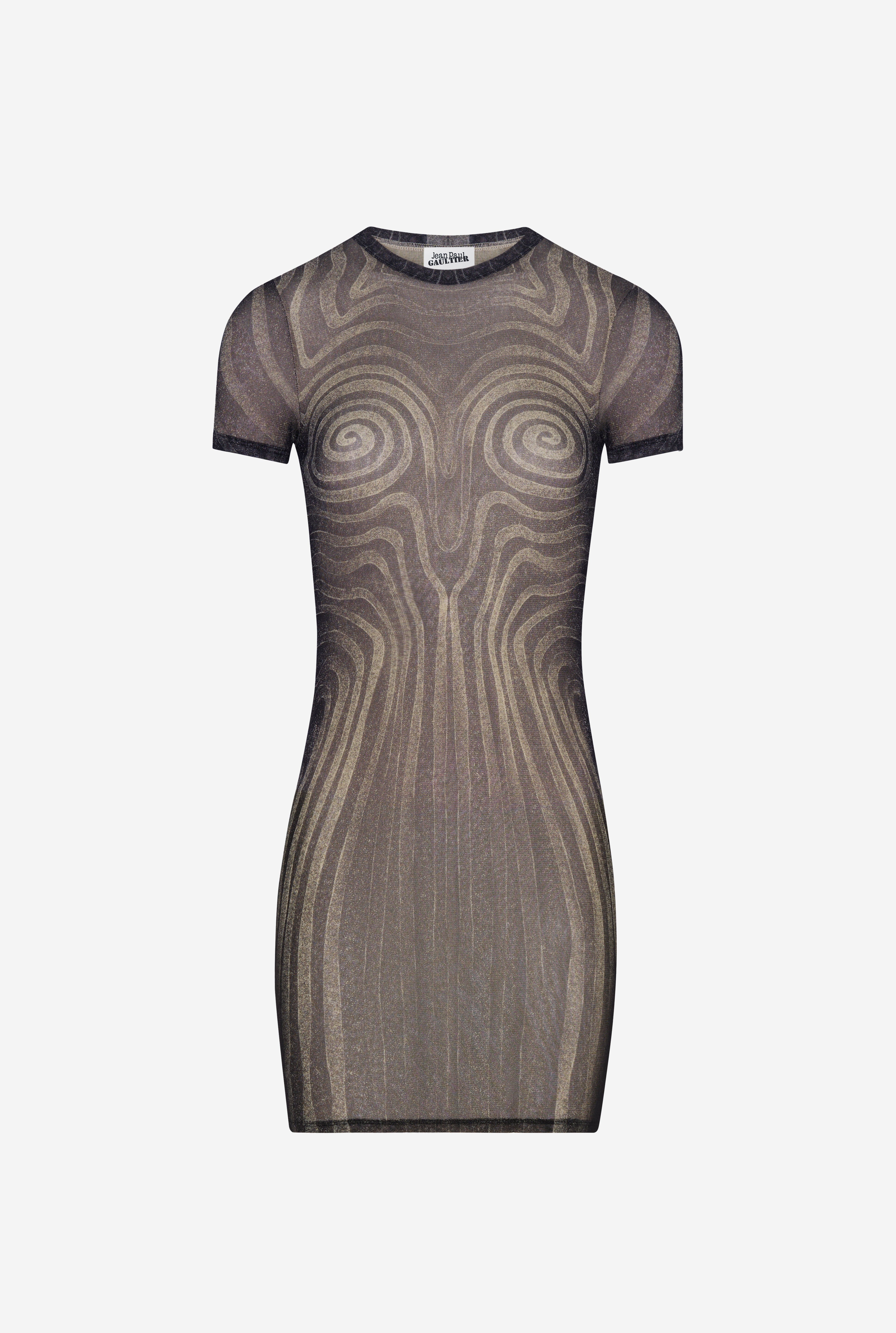 THE SHORT BLACK “SPIRALE” DRESS - 5