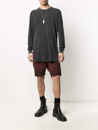 11 by Boris Bidjan Saberi dropped-crotch shorts outlook