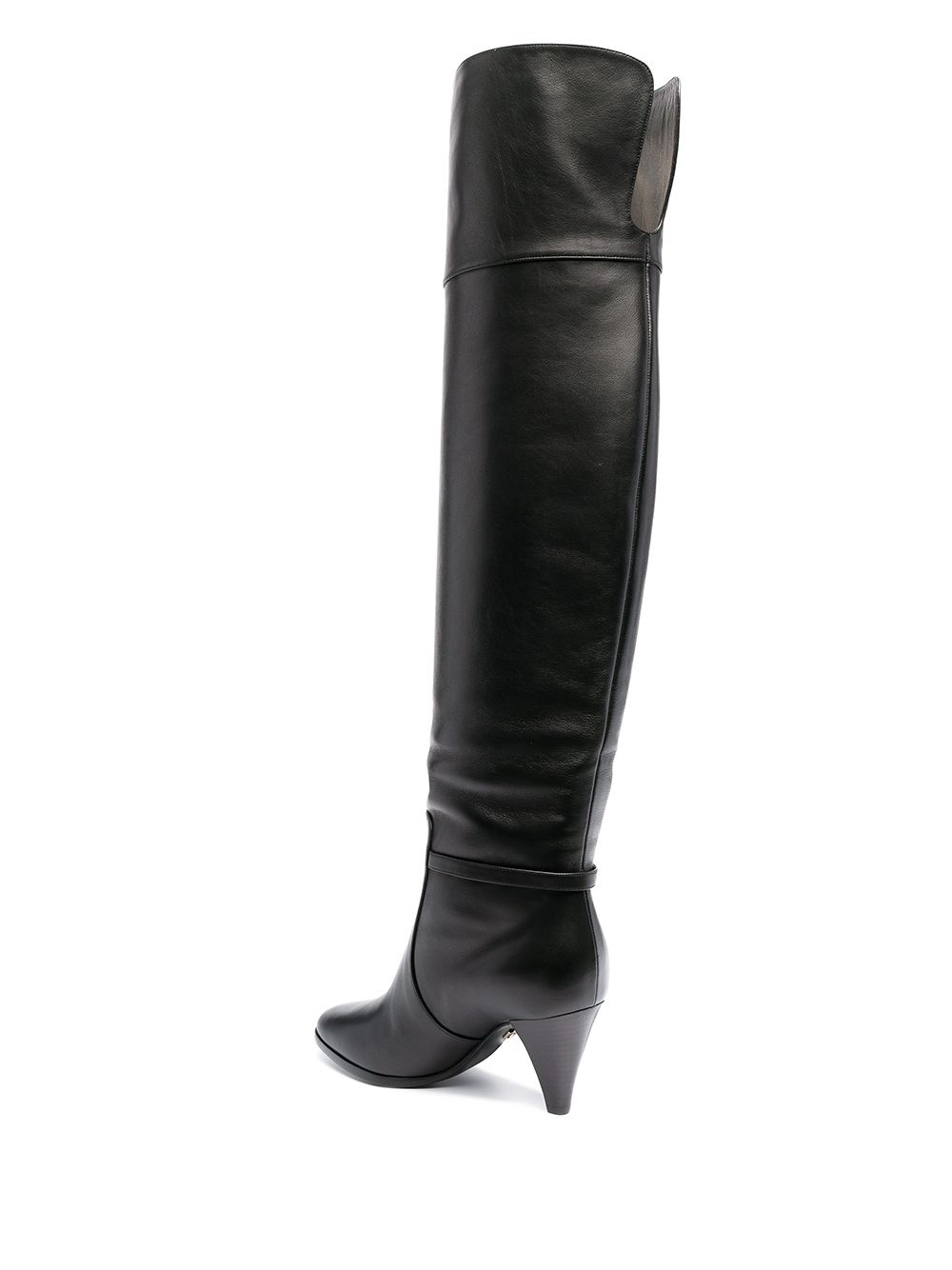 DG buckle knee-length boots - 3