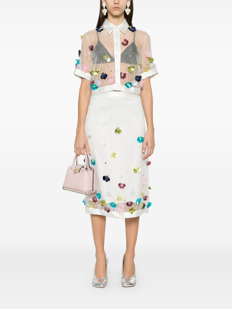 VIKTOR & ROLF sequin-embellished midi skirt outlook