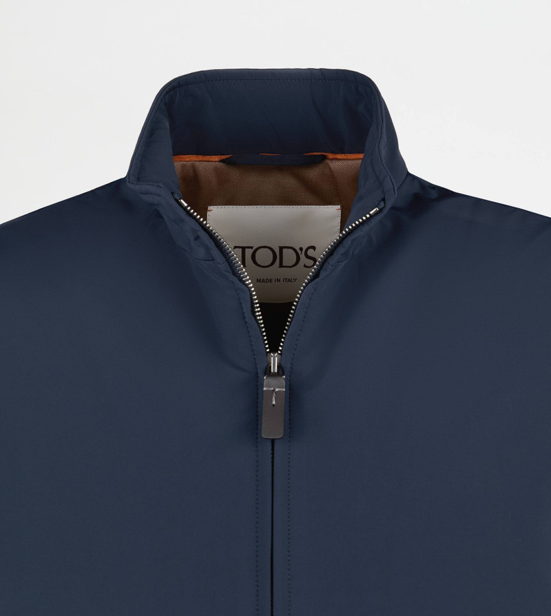 VEST IN TECHNICAL FABRIC - BLUE 6