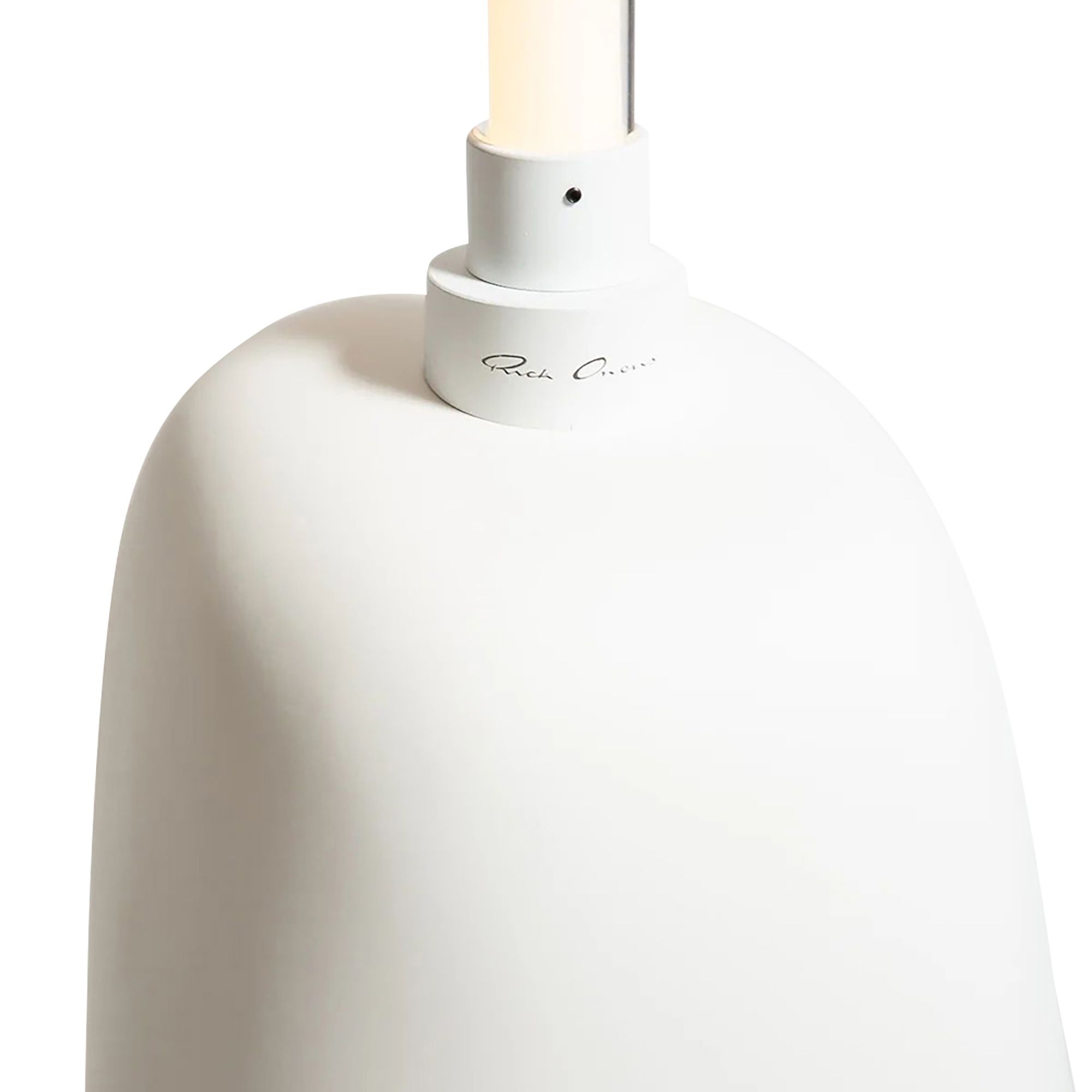 Rick Owens Hedjet Helmet Lamp 'White' - 4