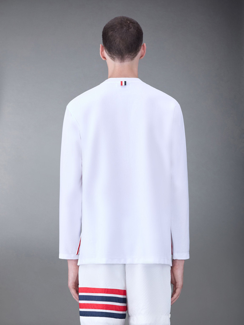 Thom Browne RWB stripe cotton T-shirt outlook