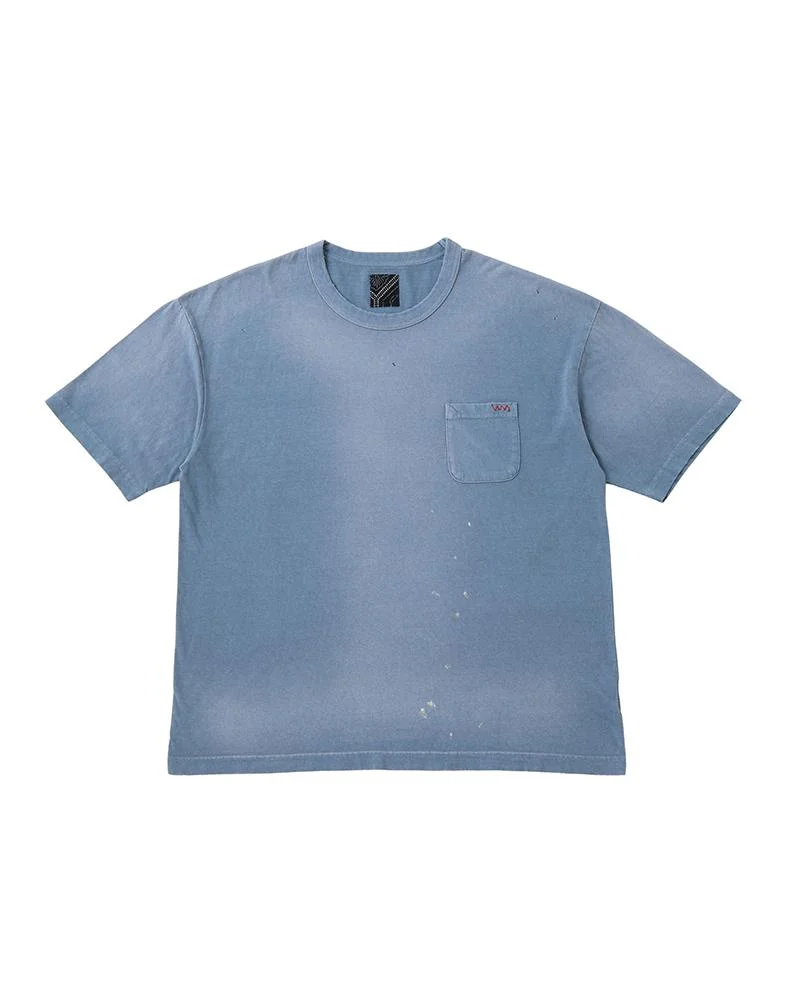 JUMBO TEE S/S CRASH INDIGO - 1