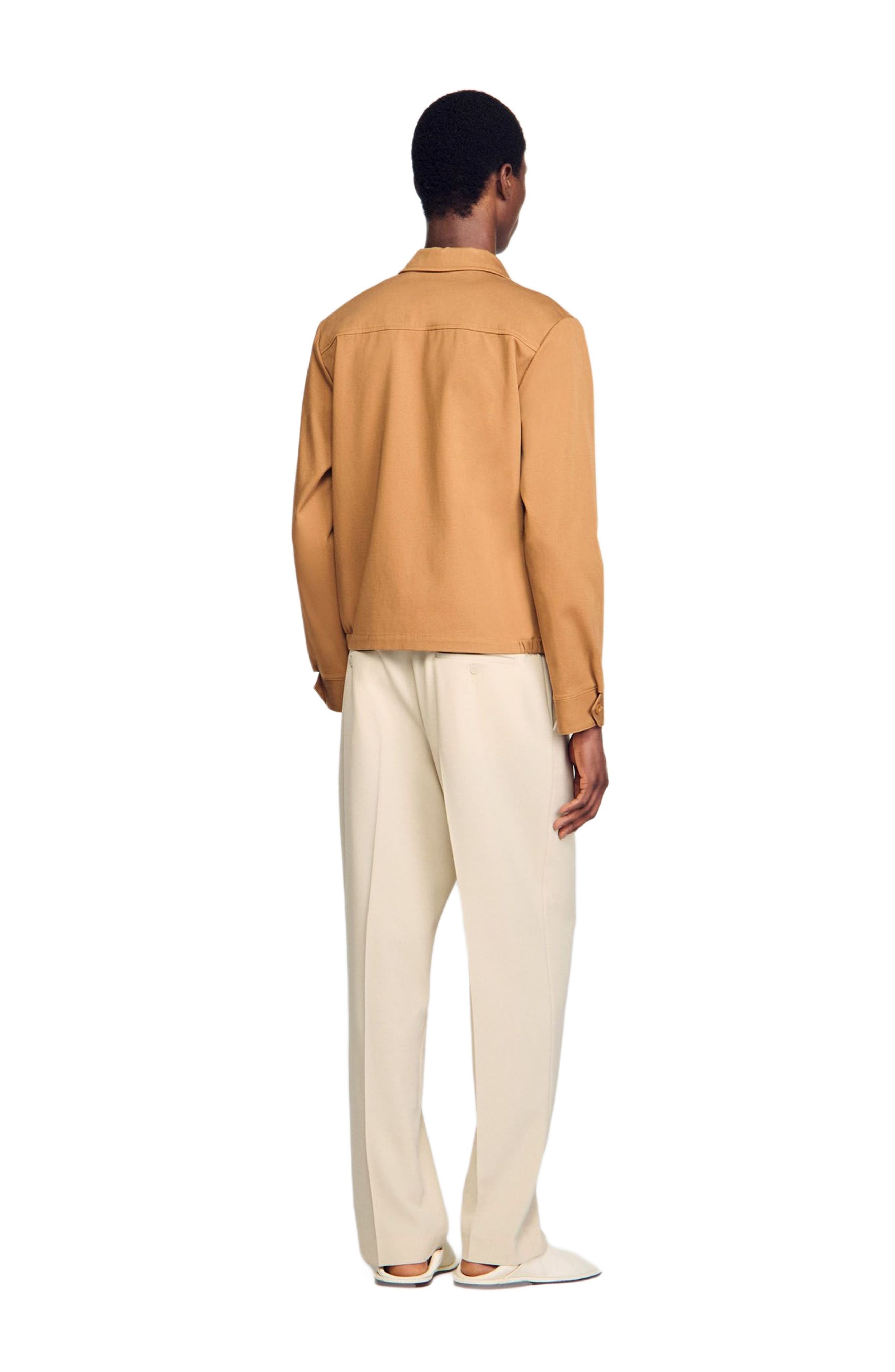 SANDRO Cotton jacket in Hazel at Nordstrom - 2