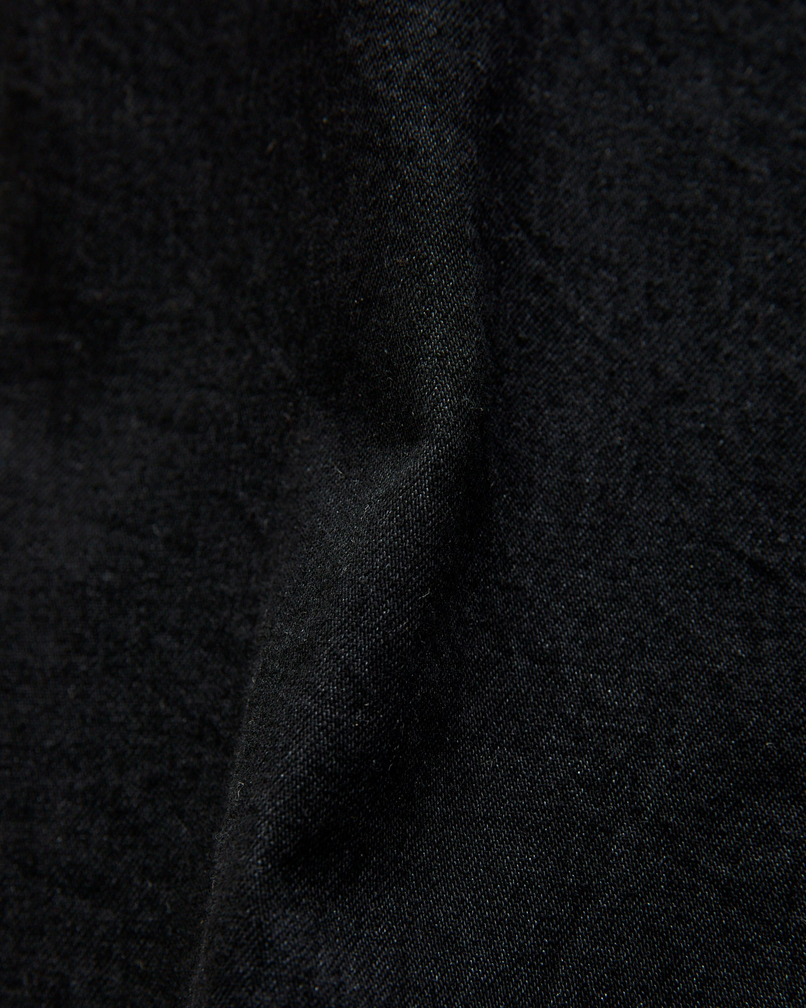 Calico Western Shirt in Black Denim - 8