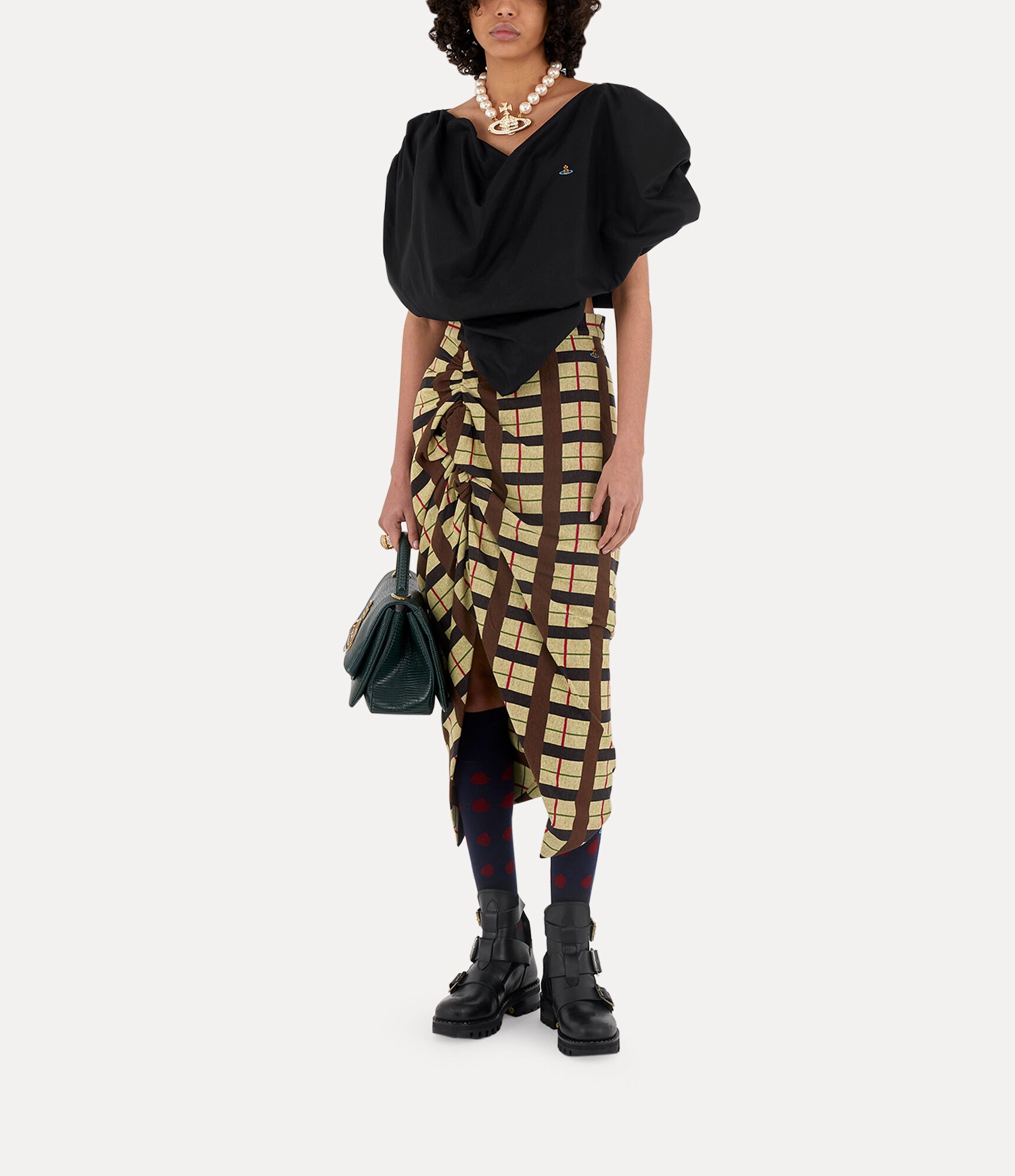 SIDE PANTHER SKIRT - 2