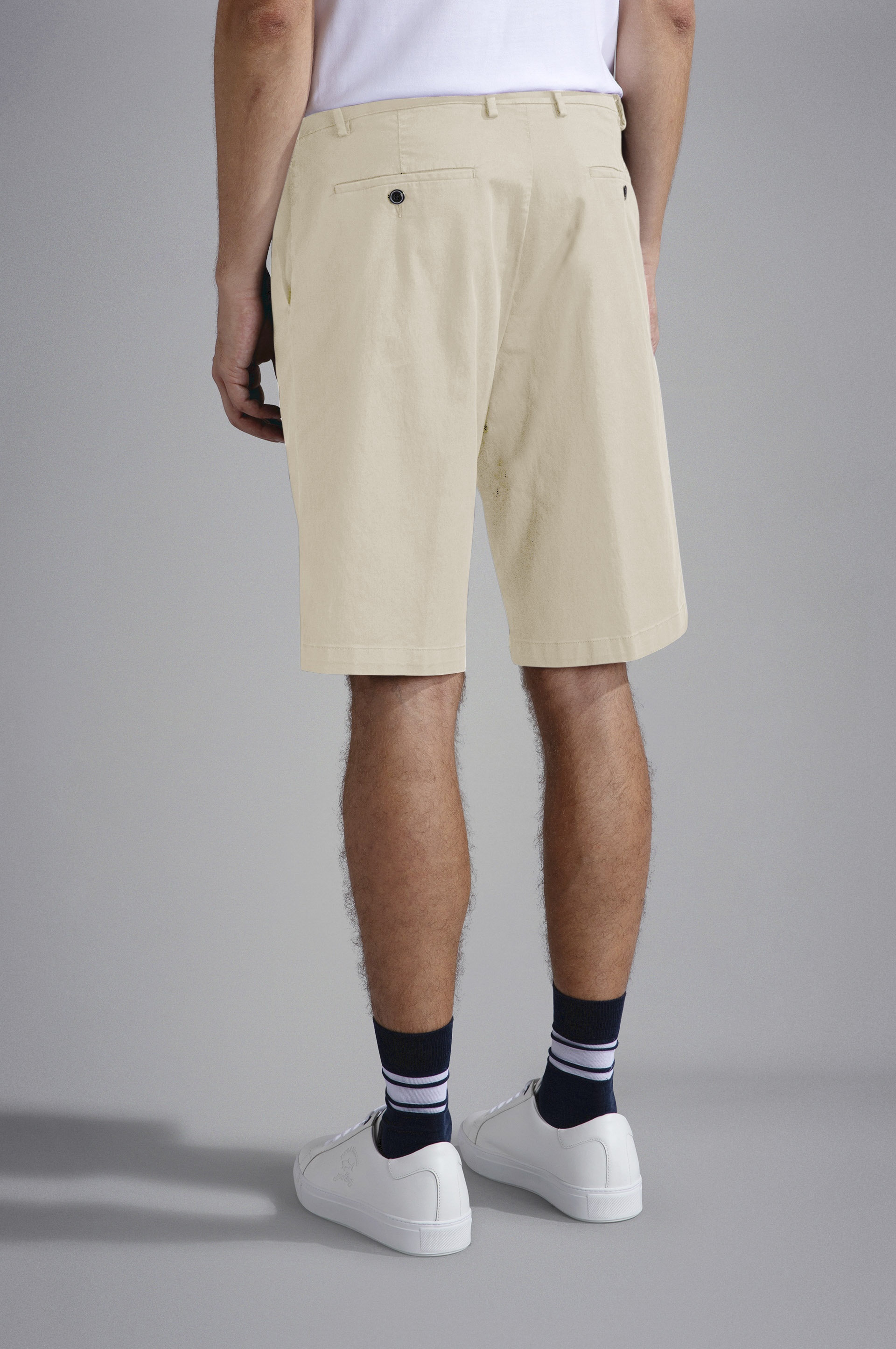 COTTON STRETCH BERMUDA SHORTS - 3