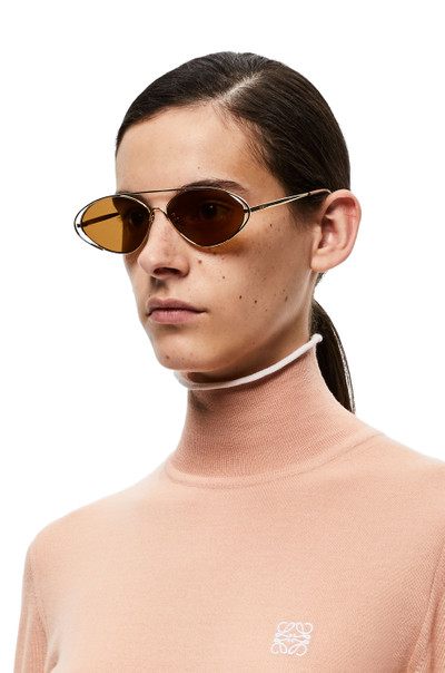 Loewe Metal oval sunglasses outlook