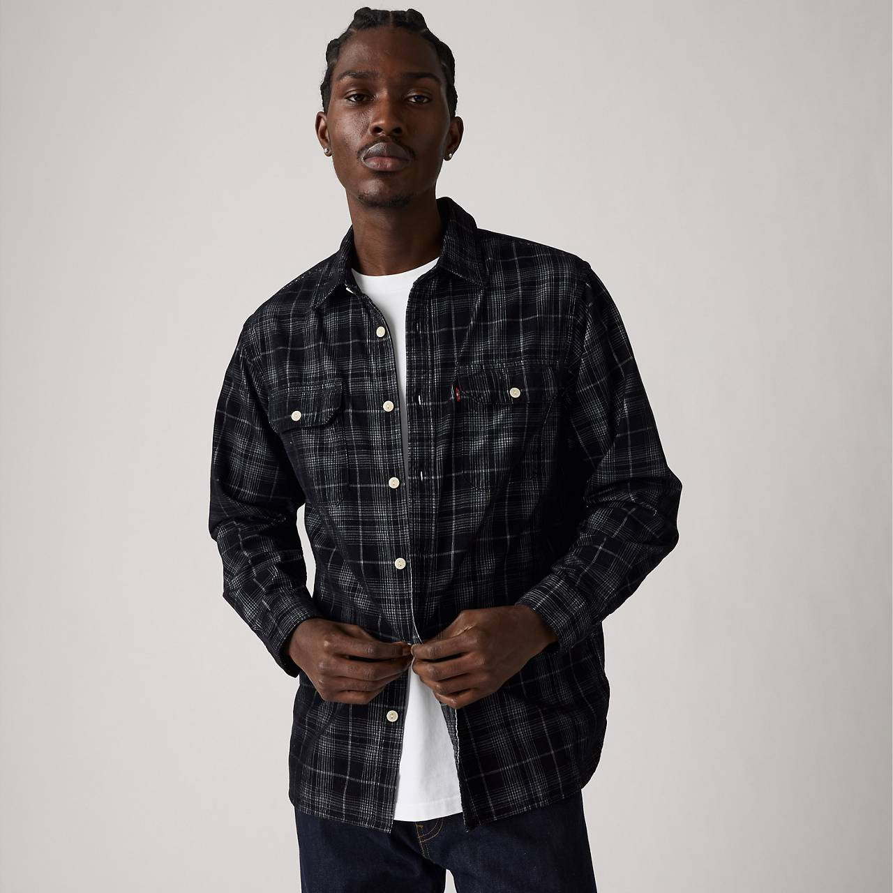 JACKSON WORKER CORDUROY OVERSHIRT - 3