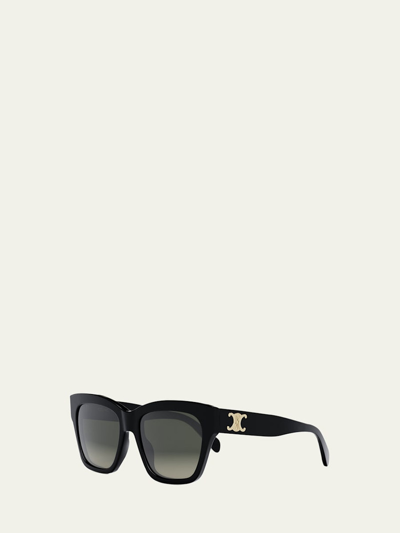 CELINE Triomphe Square Acetate Sunglasses outlook